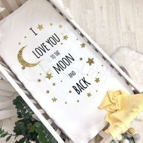 Постільна білизна Msonya Простирадло дитяче з друком 120х60 см