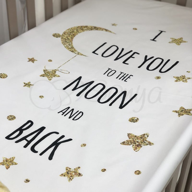 Постільна білизна Msonya Простирадло дитяче з друком 120х60 см