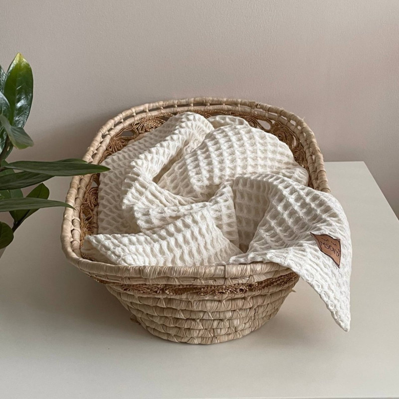 Плед Msonya молочний