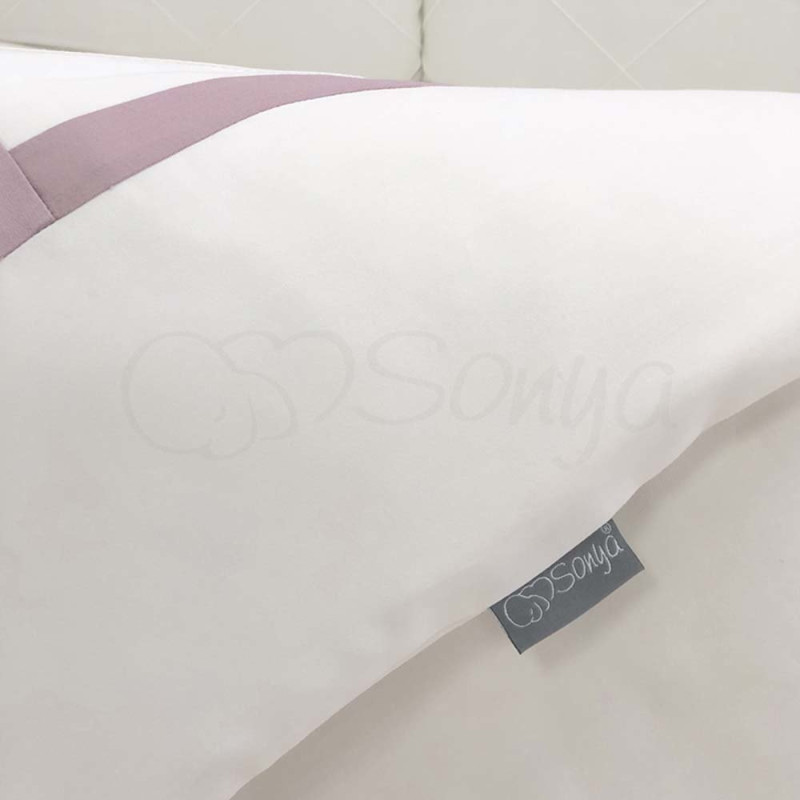 Постільна білизна Msonya комплект Belissimo 120х60 см, 6 одиниць пудра