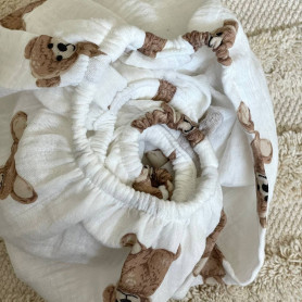 Постільна білизна Msonya Простирадло з малюнком 3011790