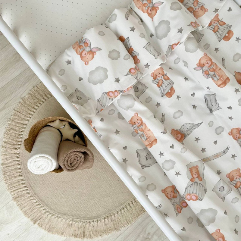 Ковдра Msonya Підпоплін Тедді із зайкою