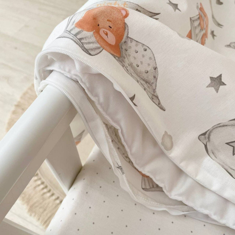 Ковдра Msonya Підпоплін Тедді із зайкою