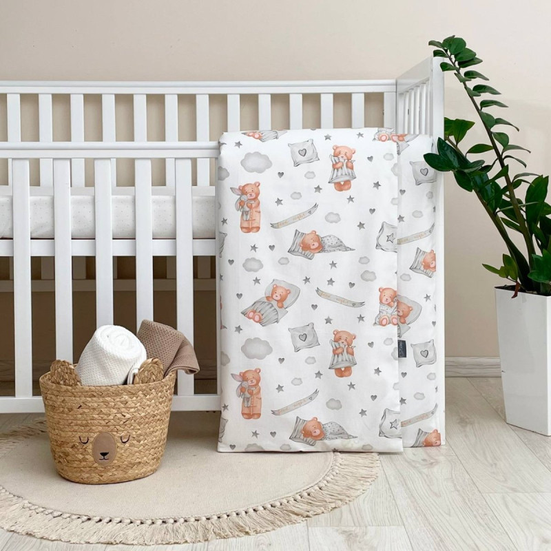 Ковдра Msonya Підпоплін Тедді із зайкою