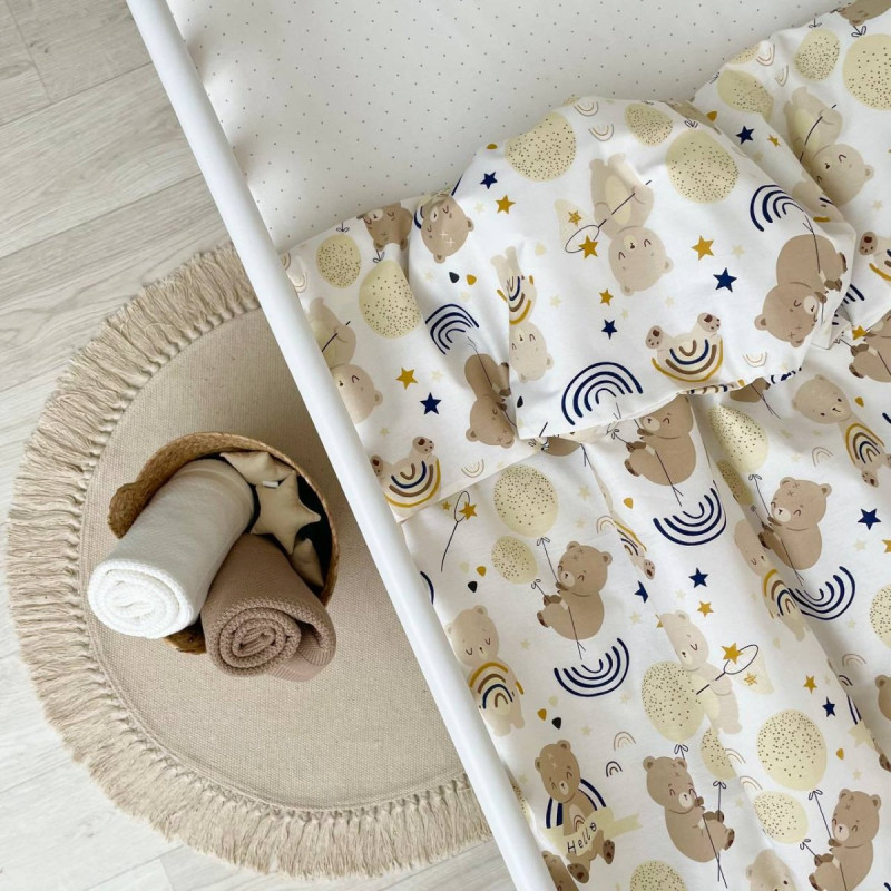 Ковдра Msonya Підпоплін Ведмедик з кульками