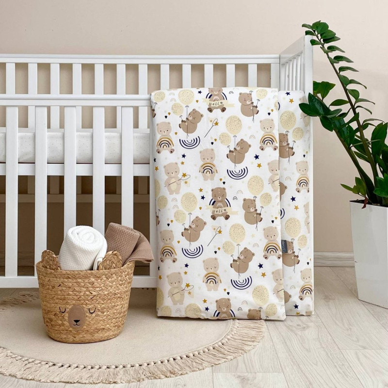 Ковдра Msonya Підпоплін Ведмедик з кульками