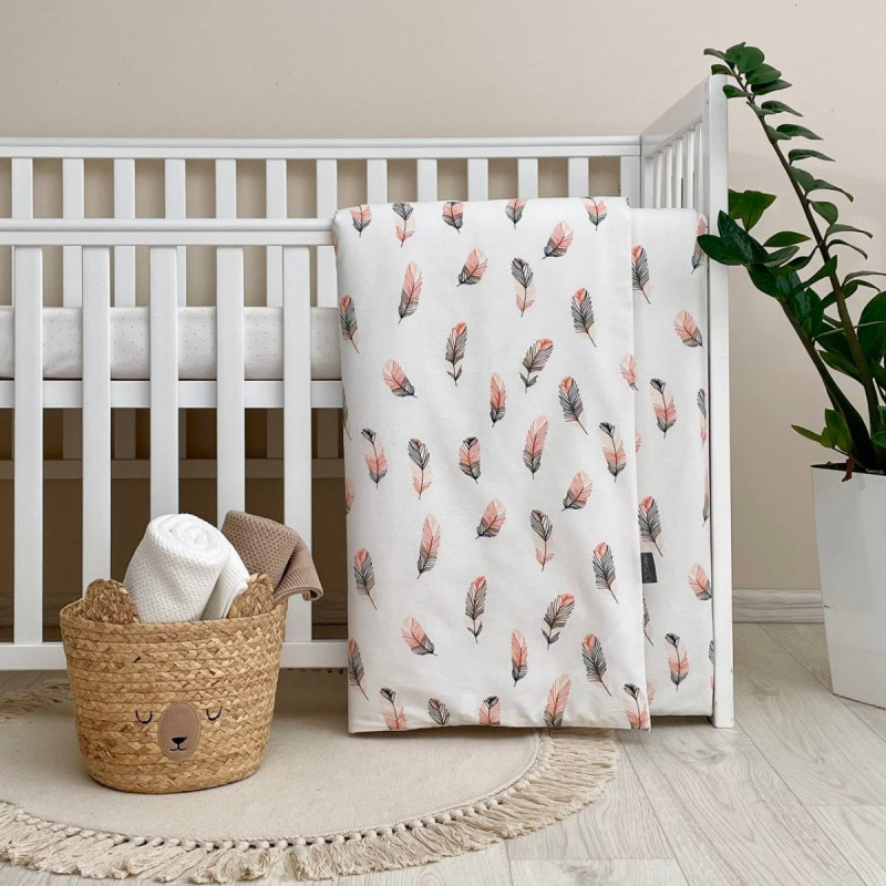 Ковдра Msonya Підпоплін Перо пудра