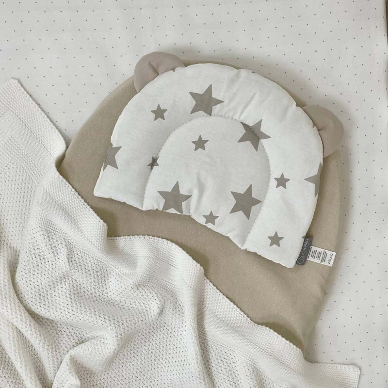 Постільна білизна Msonya Водонепроникне простирадло у візочок 45 х 80 см капучино