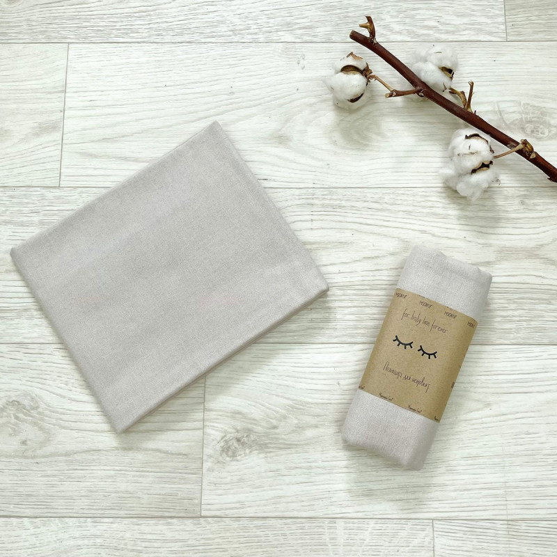 Пелюшка Msonya унісекс однотонний бежевий 466502