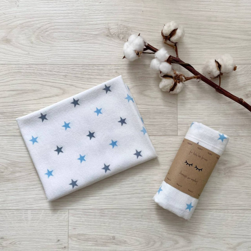 Пелюшка Msonya унісекс з малюнком блакитний