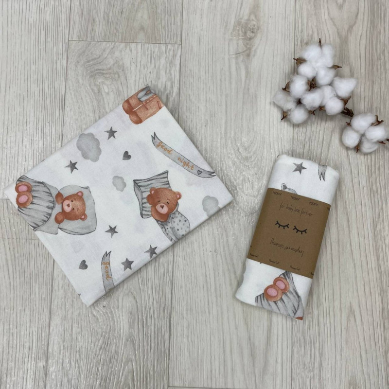 Пелюшка Msonya з малюнком сірий