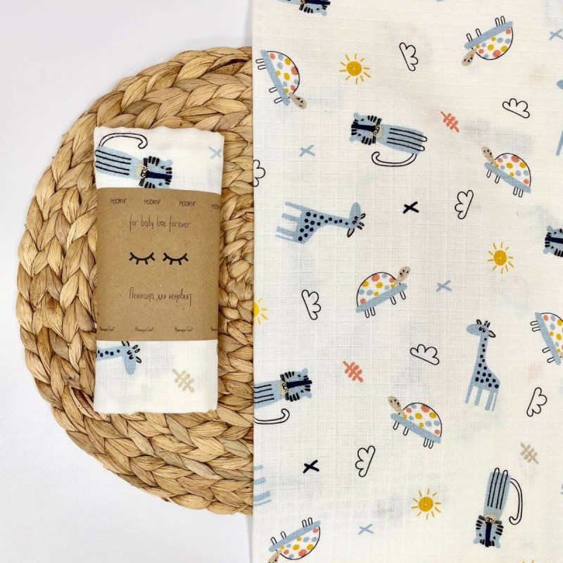 Пелюшка Msonya муслін Пантери