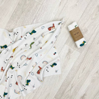 Пелюшка Msonya муслін Динозаври