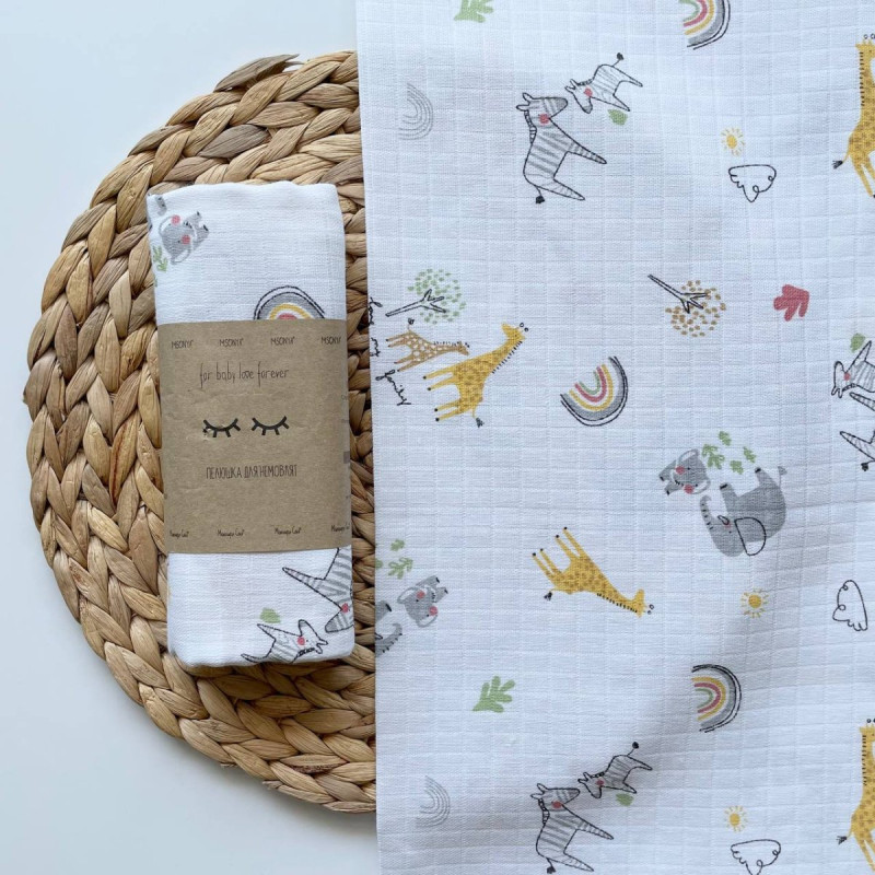 Пелюшка Msonya унісекс з малюнком жовтий 4666594