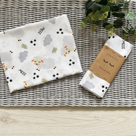 Пелюшка Msonya унісекс з малюнком сірий 4667179