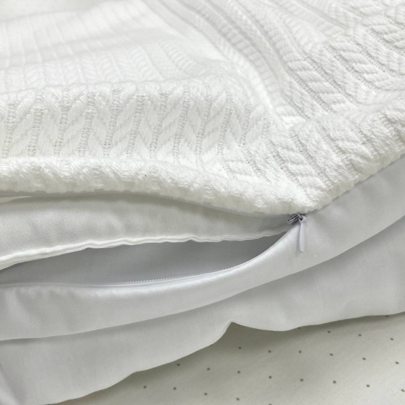 Плед Msonya конверт з ковдрою DreamLand білий