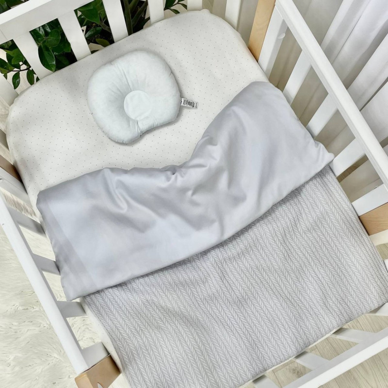 Плед Msonya конверт з ковдрою DreamLand сірий