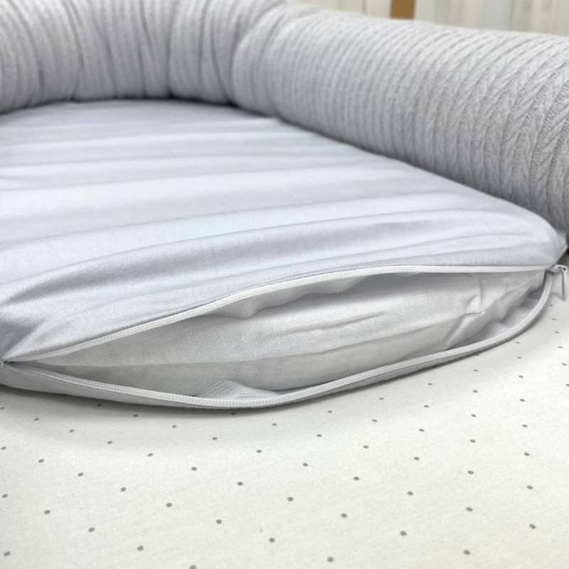 Плед Msonya конверт з ковдрою DreamLand сірий