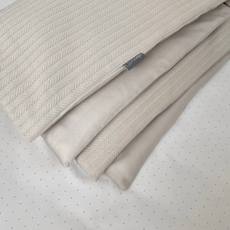 Плед Msonya конверт з ковдрою DreamLand латте