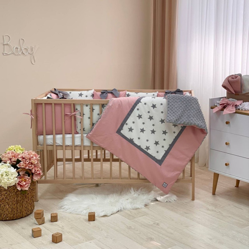 Постільна білизна Msonya Колекція №4 Зірки пудра