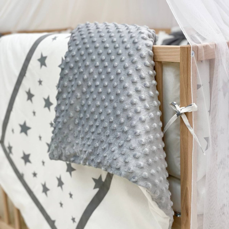 Постільна білизна Msonya Колекція №4 Зірки сірий