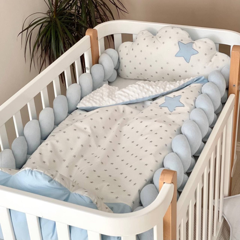 Постільна білизна Msonya Колекція №7 Хмаринки блакитні