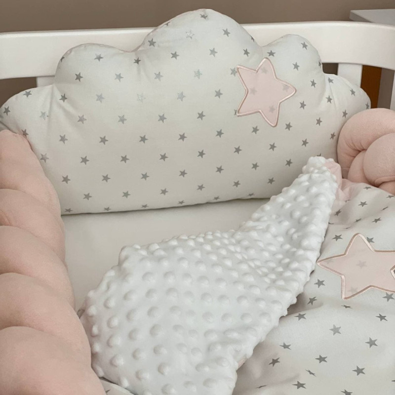 Постільна білизна Msonya Колекція №7 Хмаринки рожеві