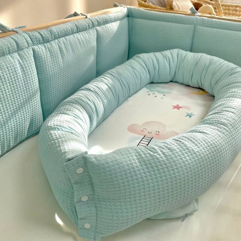 Кокон Msonya унісекс з малюнком мята