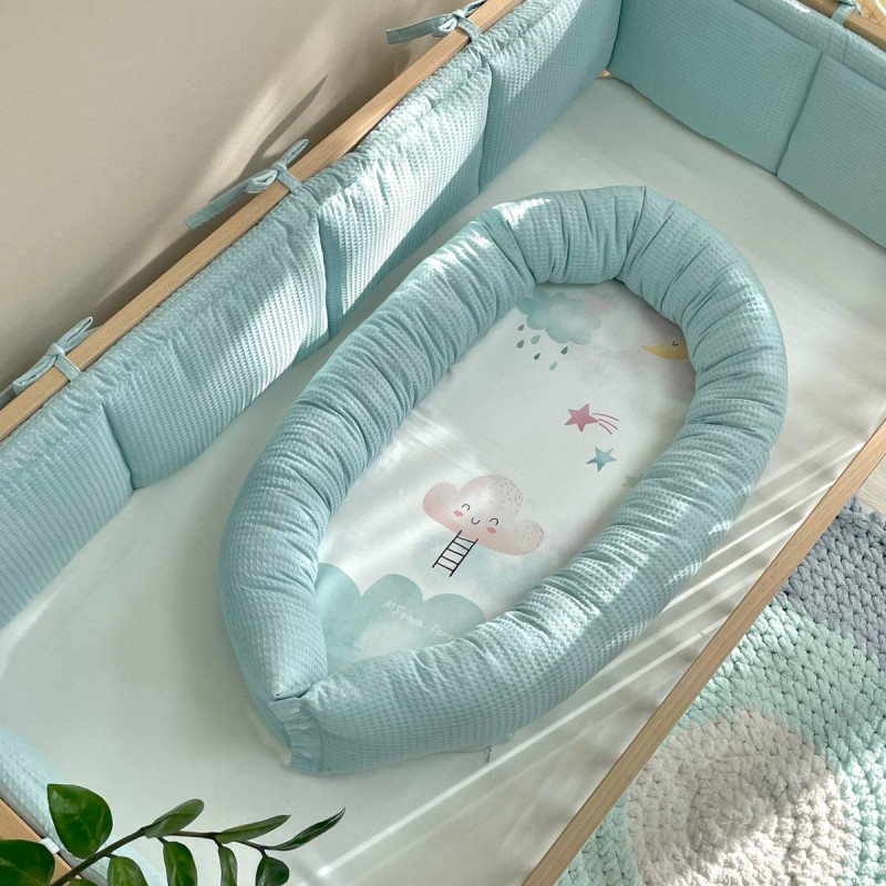 Кокон Msonya унісекс з малюнком мята