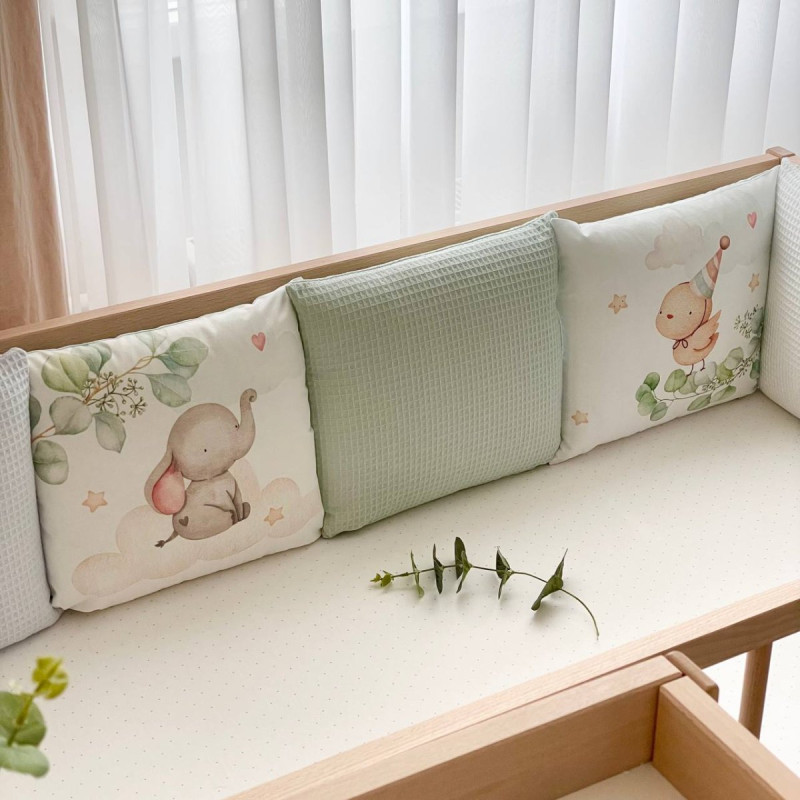 Постільна білизна Msonya Колекція №9 Happy Day м'ята