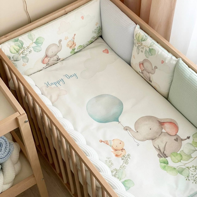 Постільна білизна Msonya Колекція №9 Happy Day м'ята