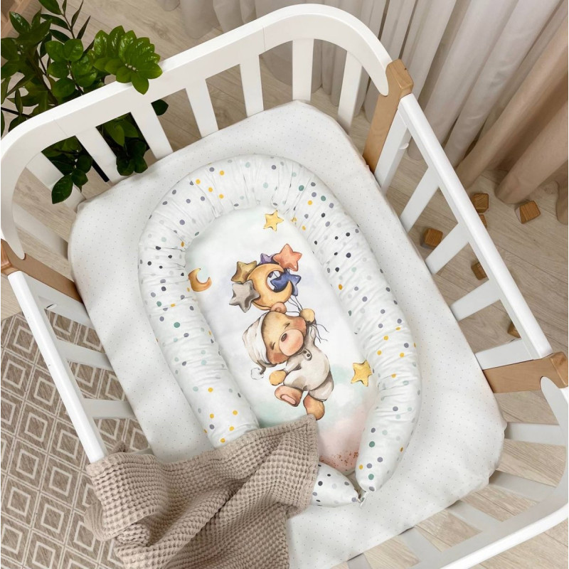 Кокон Msonya Ведмедики Гаммі бежевий