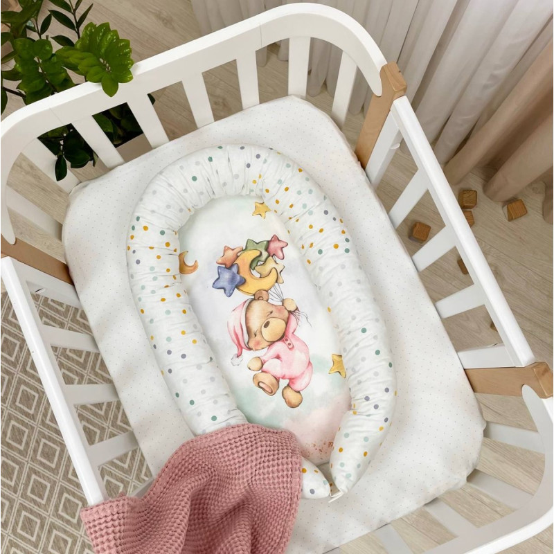 Кокон Msonya Ведмедики Гаммі рожевий