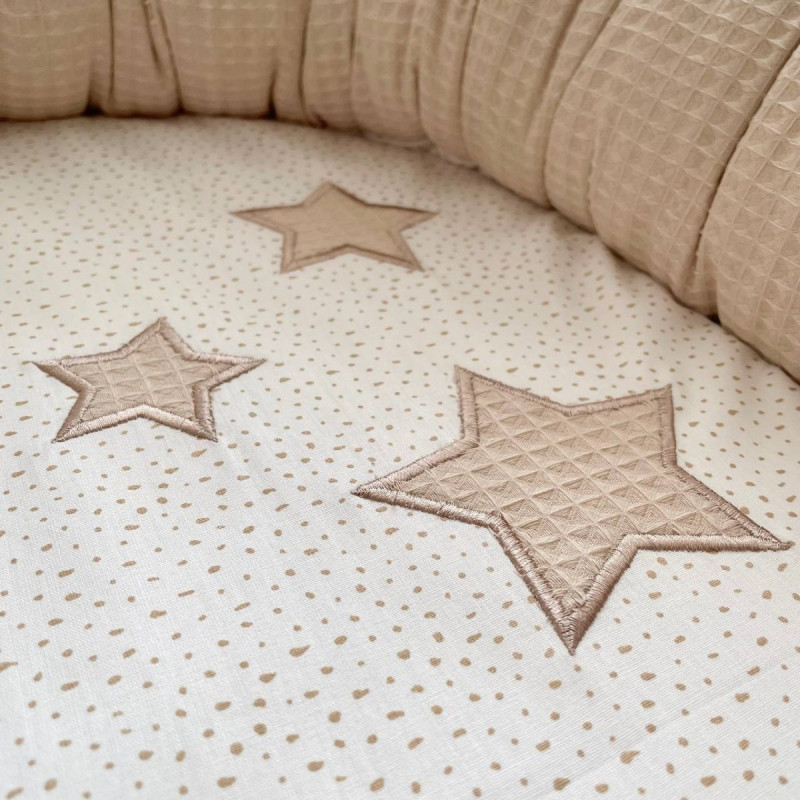 Кокон Msonya Stars поплін/вафля моко