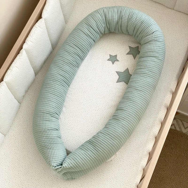 Кокон Msonya Stars поплін/вафля м'ята