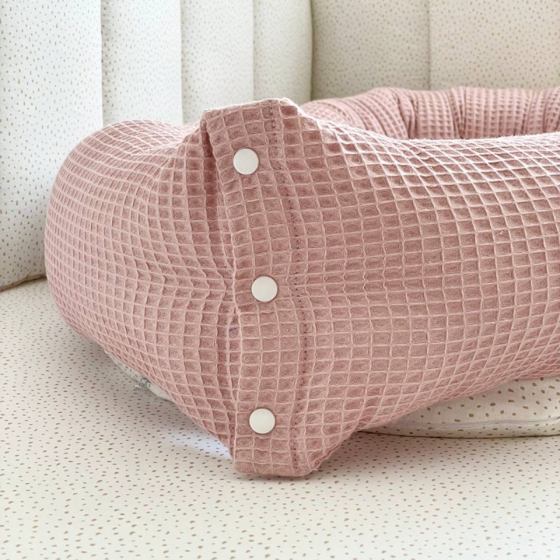 Кокон Msonya Stars поплін/вафля пудра