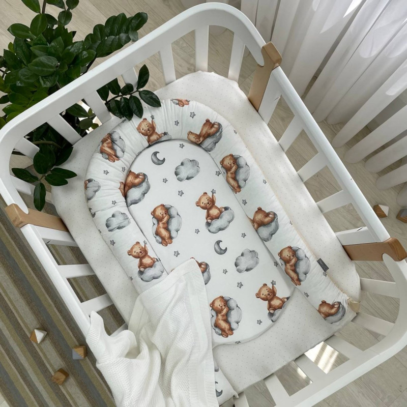 Кокон Msonya унісекс з малюнком бежевий 5019129