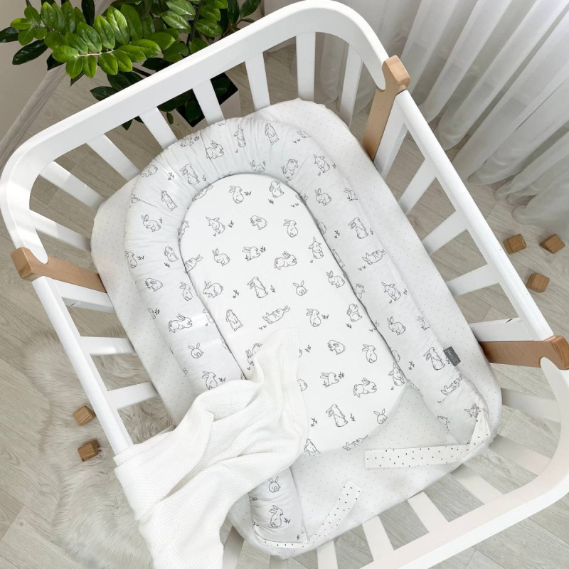 Кокон Msonya Зайчики на білому