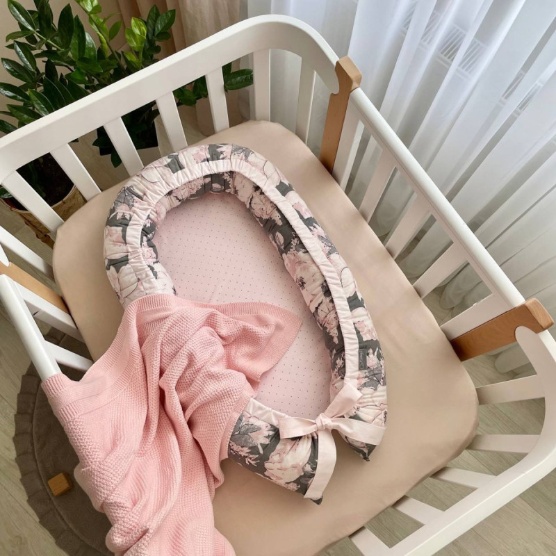 Кокон Msonya Акварельні квіти на темному