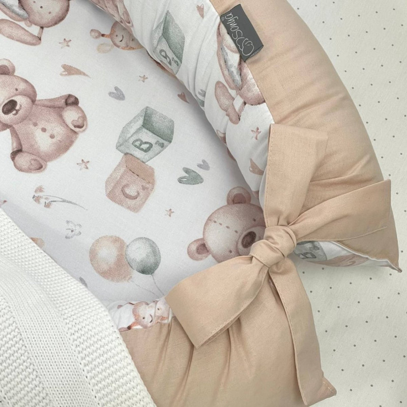 Кокон Msonya унісекс з малюнком бежевий 5019696