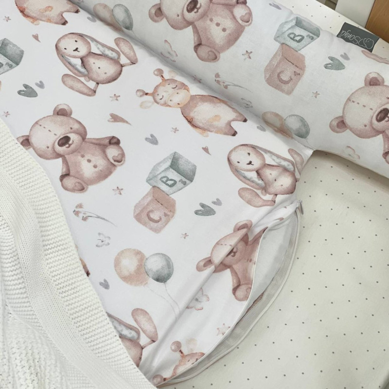 Кокон Msonya унісекс з малюнком бежевий 5019696