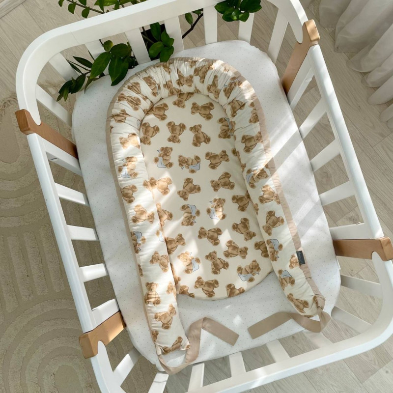 Кокон Msonya унісекс з малюнком бежевий 5019759