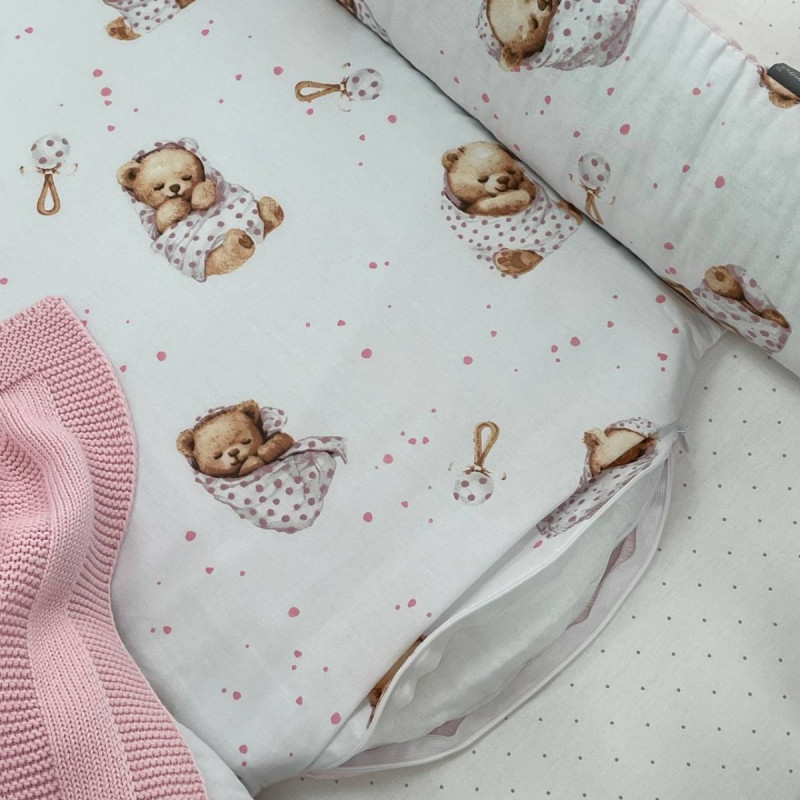 Ковдра Msonya Ведмедик у ковдрі на білому