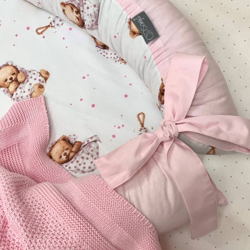 Ковдра Msonya Ведмедик у ковдрі на білому