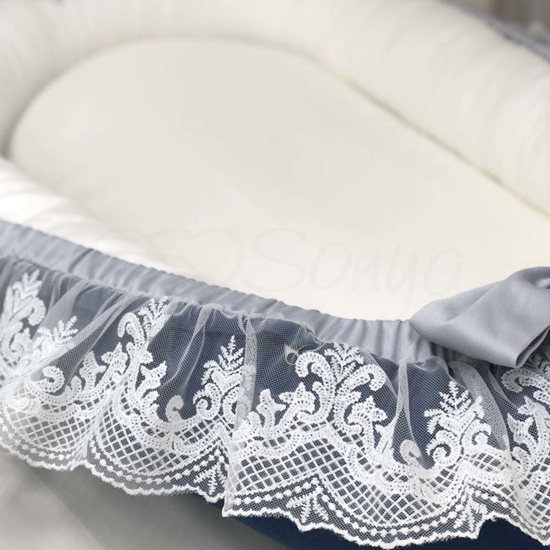 Кокон Msonya Royal синій