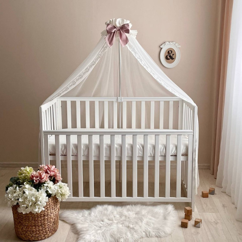 Балдахін Msonya Classic з мереживом запорошена троянда