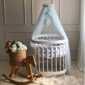 Балдахін Msonya з помпонами айс