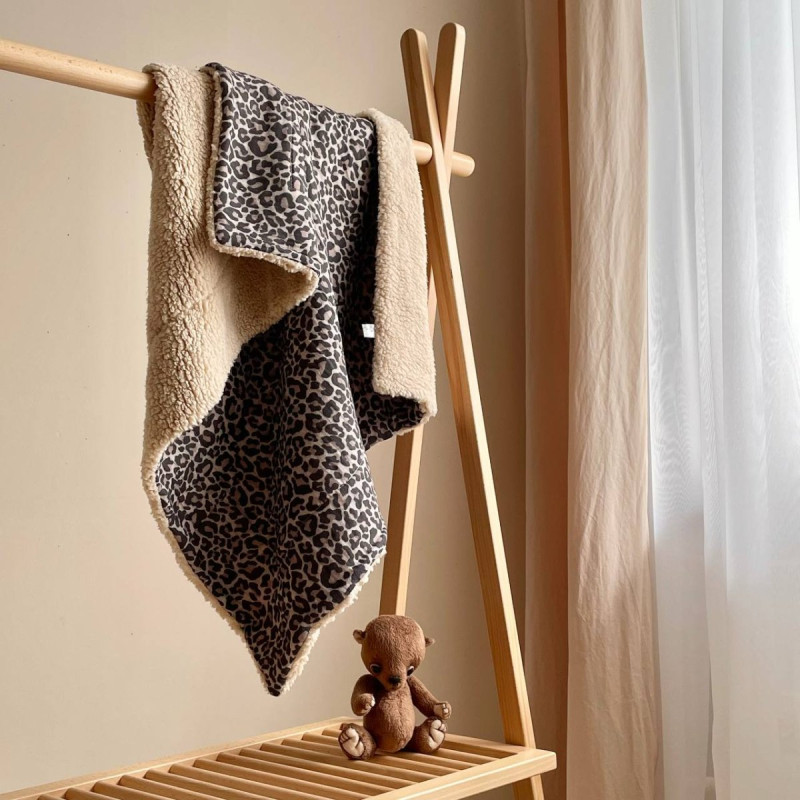 Плед Msonya Утеплений бежевий 80х100 +/2см осінь, весна