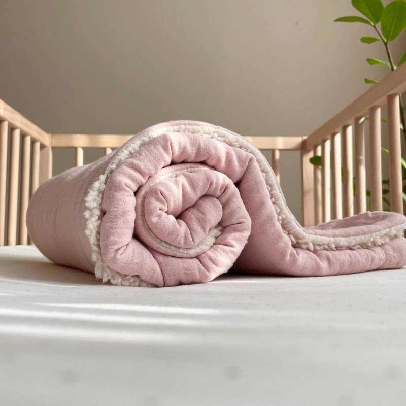 Плед Msonya Утеплений пудра