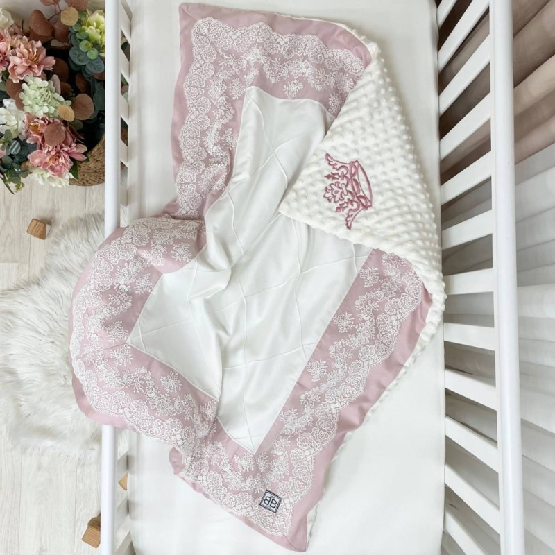 Плед Msonya конверт колекція №1 Classic Запорошена троянда